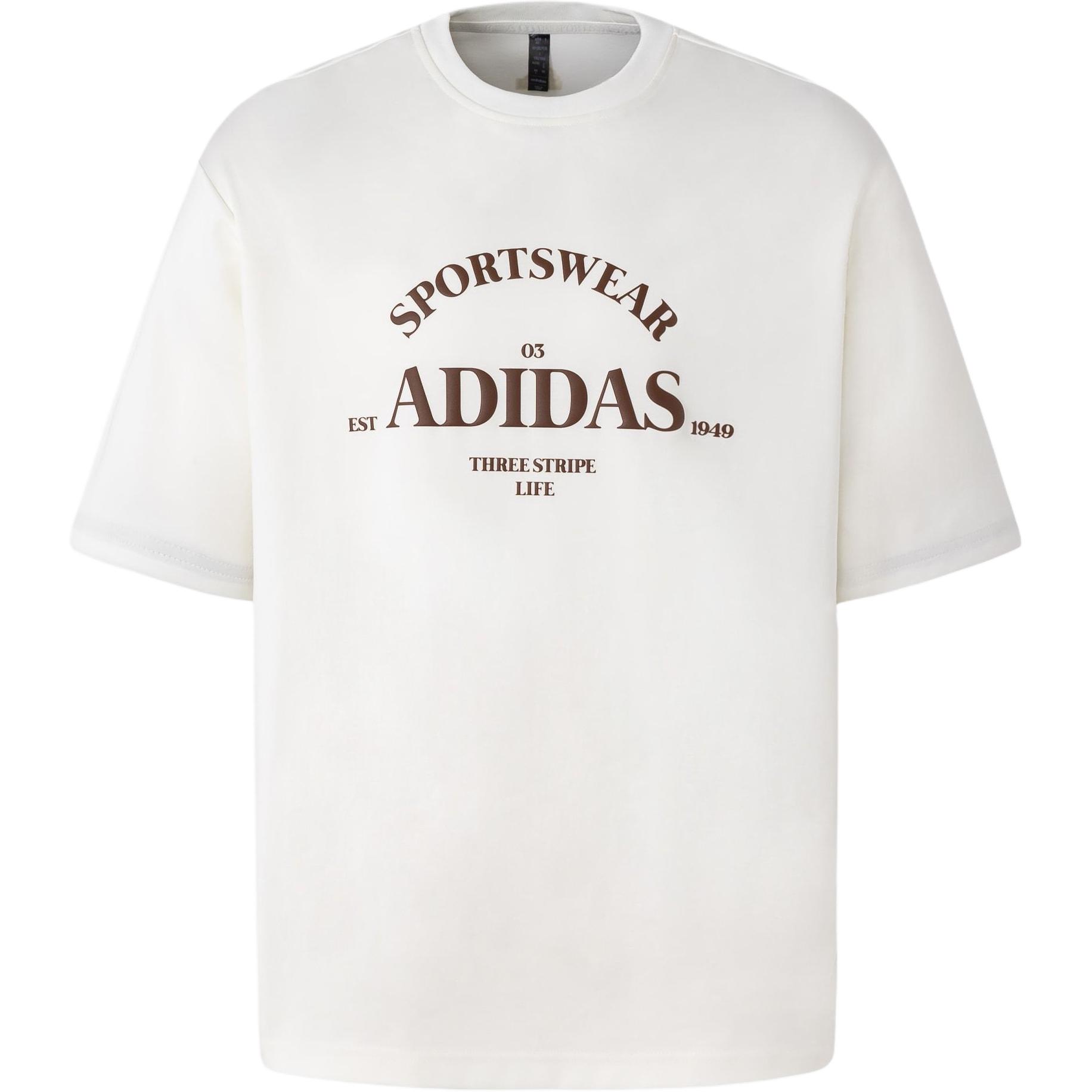 adidas Essentials 3-Stripes T-Shirt White JD0441 XL