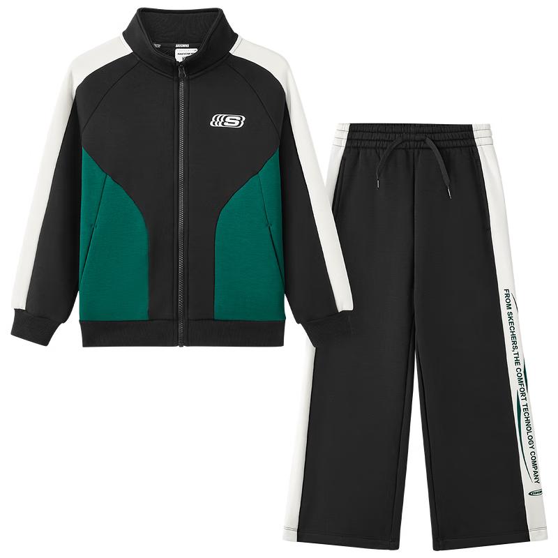 Skechers Kids Knitted Long-Sleeve Tracksuit 4XL165