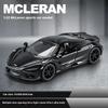 1/32 Mclaren 765LT Supercar Series Metal Alloy Diecast Model Car Fine Decorative Ornaments DIY Self Designed Gifts for Boyfriend