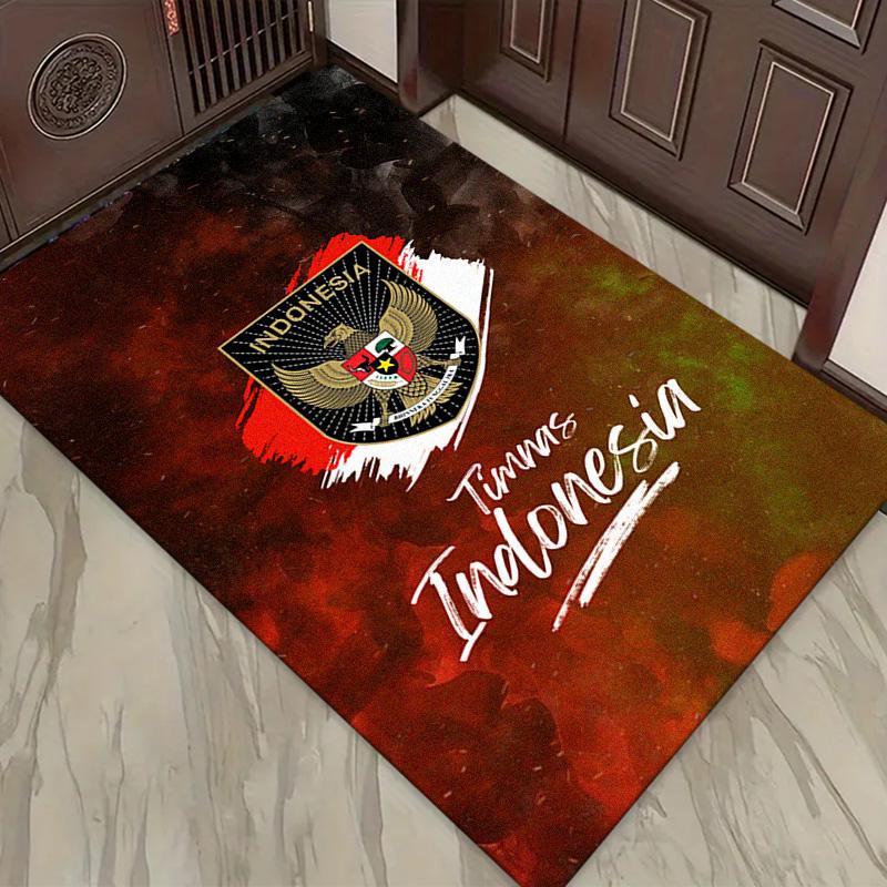Timnas Indonesia Carpet Rug for Living Room Bedroom Home Sofa Decoration,Kids play Non-slip Floor Mat