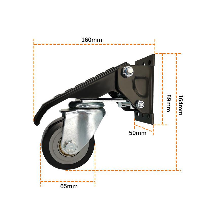 Woodworking High Load Bearing Casters Workbench Moving Casters DIY Table Universal Wheel Tool Accessory