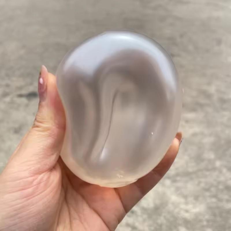 6Cm Moldable Squishy Pearl Coconut Oil Squeeze Toy Moldable Stress Ball Squishy Toy Slow Rising Decompression Sensory Toy