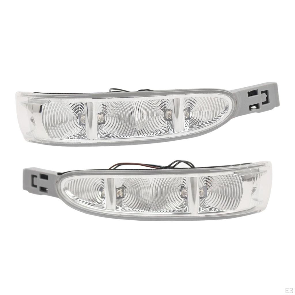 Rearview Side Mirror Turn Light Wing Indicator Lamp Assembly Direct Replaces Easy To Install