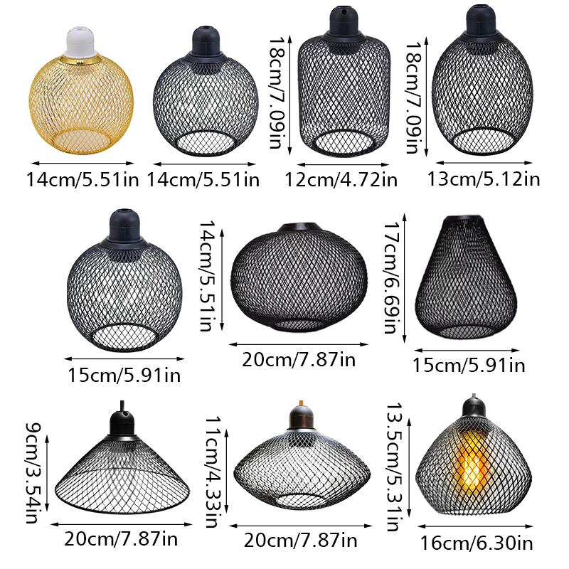 Retro Europe America Style Home Decoration Classic Pendant Lampshade Mesh Ball Lampshade