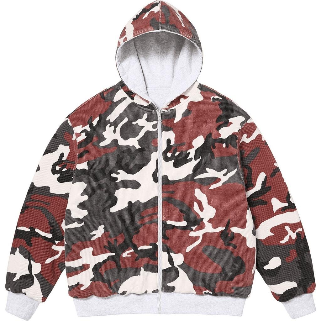 Supreme Work Zip Up Hooded Sweatshirt SUP-FW25-096