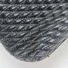 Used BALLY Tote Bag quilting leather black Chain