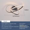 Hot Modern Led Ceiling Lights For Living Room Bedroom Study Room Decoration Led Ceiling Lamp Smart Home Alexa Black/Chrome/Gold