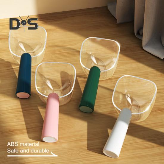Dog Food Scoop with Accurate Measurement Dual-Function Cat Food Scoop 1 Cup Capacity Pet Food Measuring Scoop for Pet Feeding