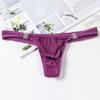 Men Underwear Sweat-absorbent Comfortable Non-Fading Summer Men G-strings Underpants for Male