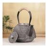 Iron kettle, handmade cherry blossom pattern pig iron pot, teapot, improves water quality, uniform heat conduction, iron supply pot, open fire, IH