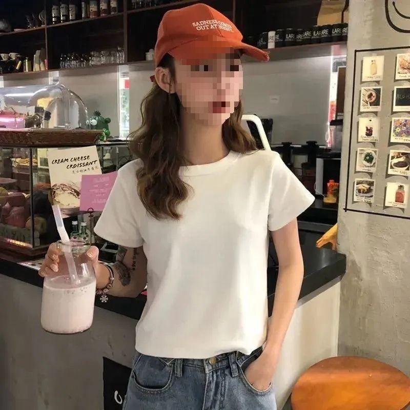 Washed Small Spicy Girl Micro-Flare Women s Slimming Loose Wide-Leg Jeans, Retro Horseshoe Floor-Length Pants XS