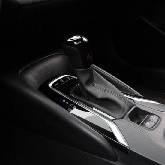 Bright Black Gear Shift Knob Cover Trim 1pcs For Toyota Corolla Cross -2025