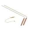 2 Pieces Pure Copper Metal Detecting Rods Metal Detector For Divination/Treasure Hunting Tools For DURABLE Copper