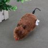 Mechanical Motion Rat Toys Running Movable Pet Plush Multi Color Clockwork Spring Mouse Interactive Cat Training Toys