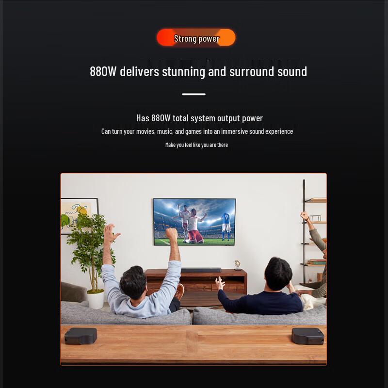 JBL BAR 1000 7.1.4 Dolby Atmos Soundbar System