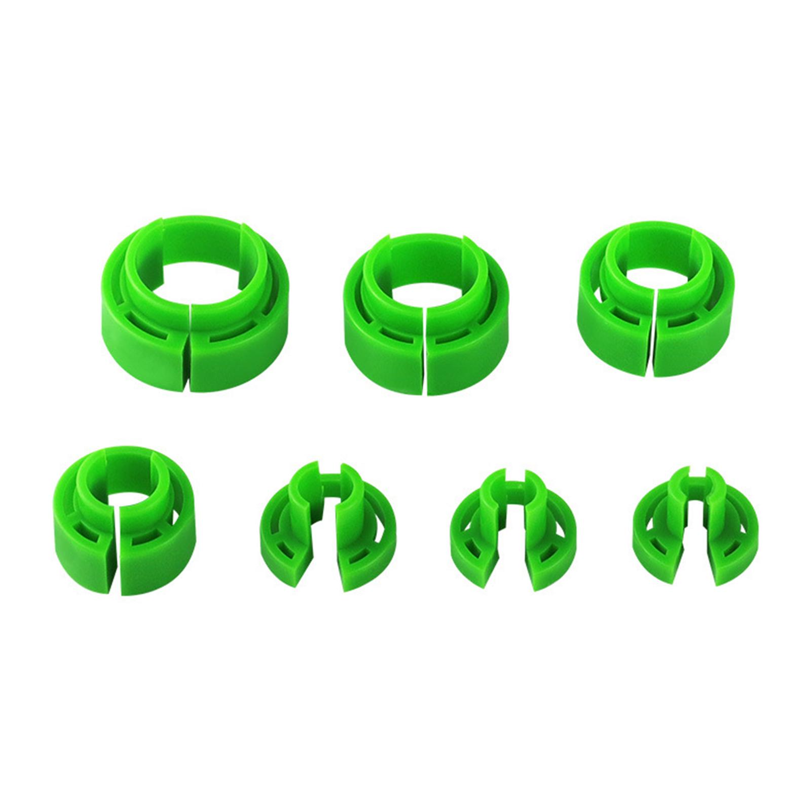 

Автомобильный 7-предметный набор инструментов для отсоединения и снятия линий системы HVAC для автомобильного кондиционирования, топливопроводов, для ремонта, разных размеров зелёный