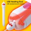 USB Heating Rod for Male Masturbator Cup Erotic Sex Toys for Men Heated Bar Stick Anal Vagina Warmer 14CM