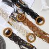Retro Bohemian Style Belt Woven Waist Rope Vintage Ethnic Style Waistband  Waist Accessories