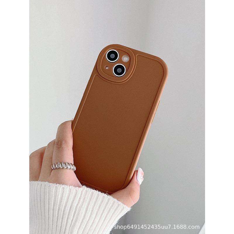 New TPU Matte Large Eyes for Apple 16Promax Phone Case 15 Soft Case 14 Anti Drop Protective Cover