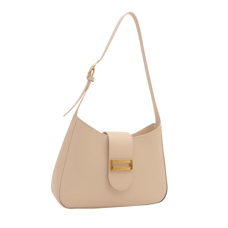 Элегантная городская минималистичная маленькая сумка через плечо из ПУ для женщин в белом, черном, коричневом и хаки цветах белый