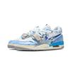 Jordan Legacy 312 Sea Tide Navigation Synthetic Leather Cushioning, Wear Resistant Low top Vintage Basketball Shoes CD7069-141(Team947-)