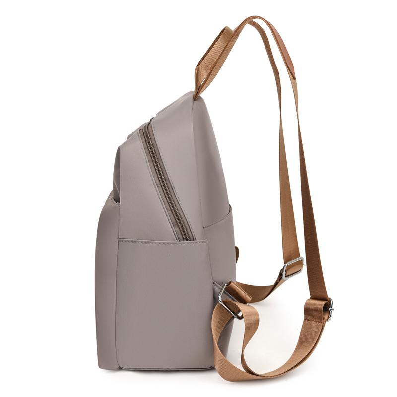 Oxford Multifunktionaler Rucksack Einfarbig Damen Große Kapazität Wasserdicht Reise-Rucksack