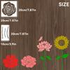 Flowers, Butterflies, Hollow Templates for Painting, Spray Painting, Spray Printing, and Missing Printing Boards, Diy, Horticultural Design Templates