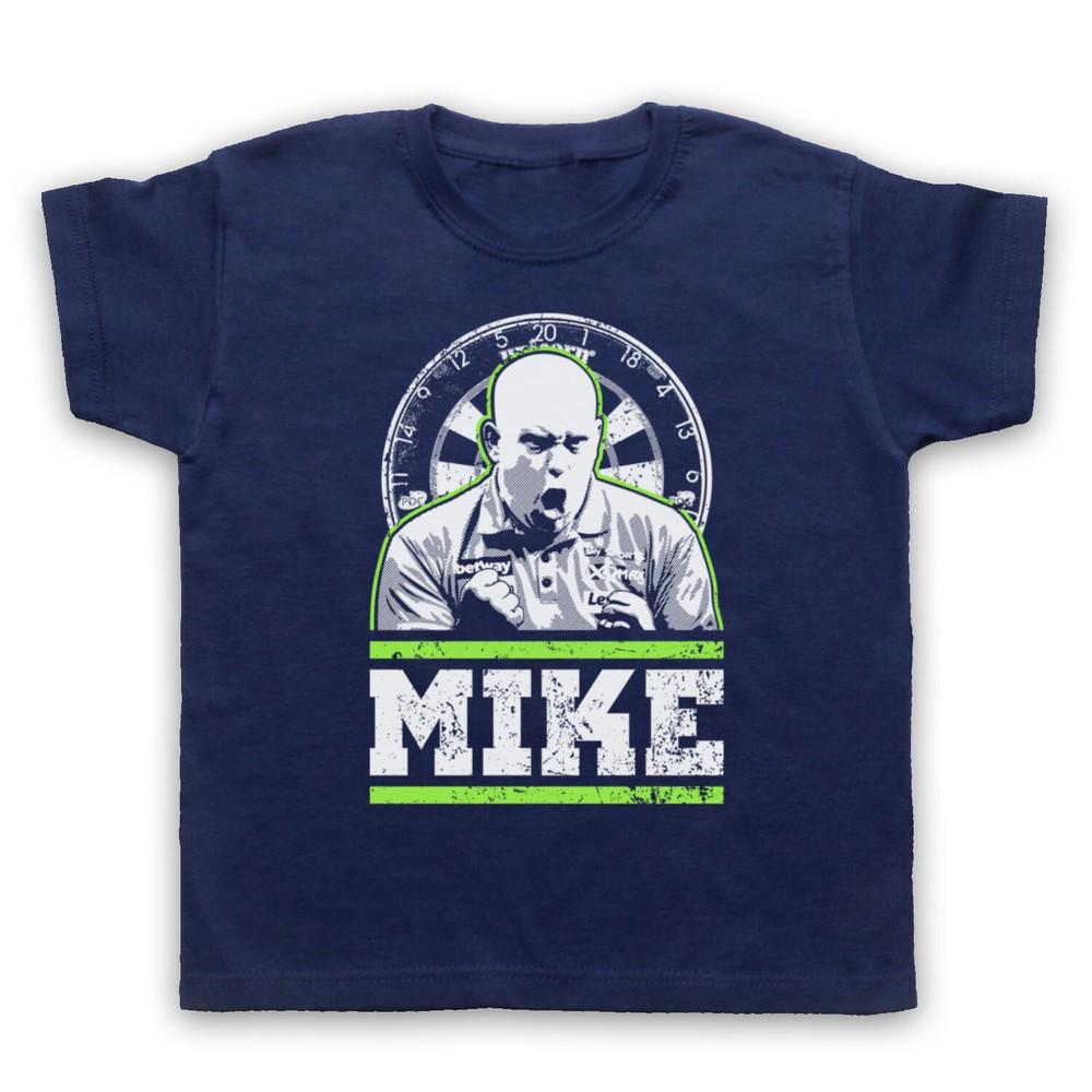 Michael Mike Darts Tribute Dutch Champion Might Kids Childs T-Shirt M