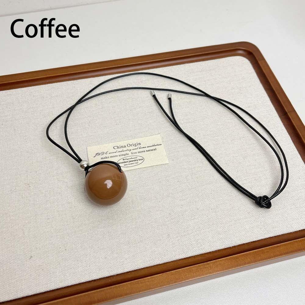 Silverfärgad Tröjkedja Halsband Svartfärgade Långa Kedjor Halsband Smycken Tillbehör