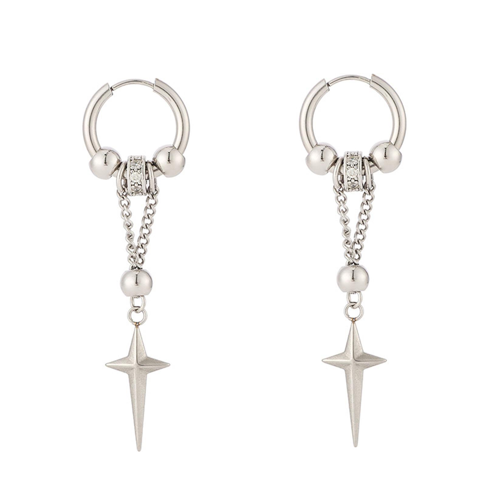 

Ювелирная цепочка серьги серьги-кольца One Size