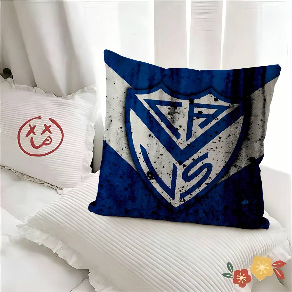 Pc SSarsfieldS Club AAtletico Velez Pillow Case Fashion Square Pillowcase Bedroom Sofa Room Ins Decoration Leisure