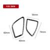 For BMW F30 F31 F32 F33 F34 Carbon Fiber AC Air Outlet Vents Cover Stickers Trim