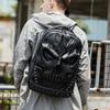 TS JYL laptop bag,European Fashion Men Backpack Stereo Skull Design Casual Travel Backpack