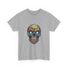 Graffiti Skull T-Shirt | Colorful Crazy Skull Tee, Cool T-Shirt Gift, Cotton Tee