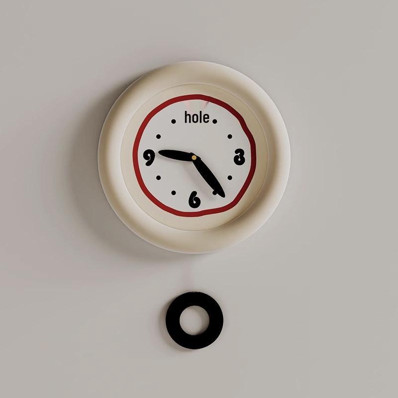 

2023 Modern Designer Wall Clock for Living Room and Dining Table - Trendy and Creative Fashion Piece C9-1 Diameter 30cm without Pendulum