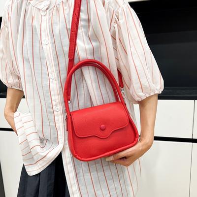 Lässige Trend Handtrage Mini-Tasche neue Nische vielseitige Schultertasche einfache Umhängetasche Frauen