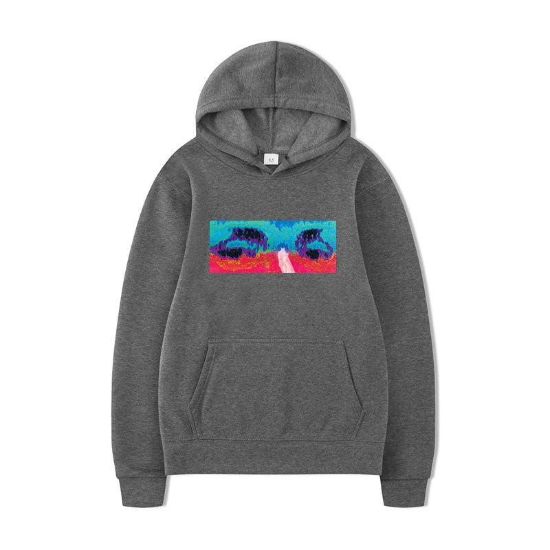 Jesień Zima Bluzy Chłopcy Harajuku Dziewczyny Pulower Wymyślne Topy Oversize Prezent Muzyczny Casual Luźna Wygodna Bluza