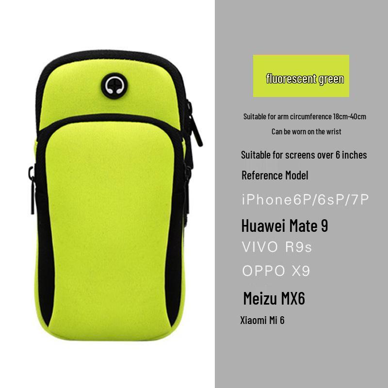 Men's and Women's Waterproof Running & Hiking Phone Armband: Large Capacity, Arm & Wrist Bag