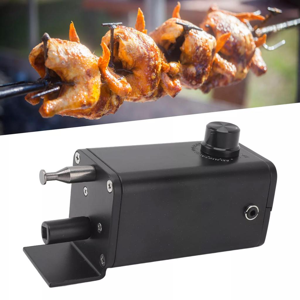 Barbecue Rotisserie Motor Adjustable Speed High Torsion BBQ Grill 5V‑12V