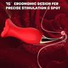International Adult Erotic Female Massager Vibrator with Sucking and Licking Functions