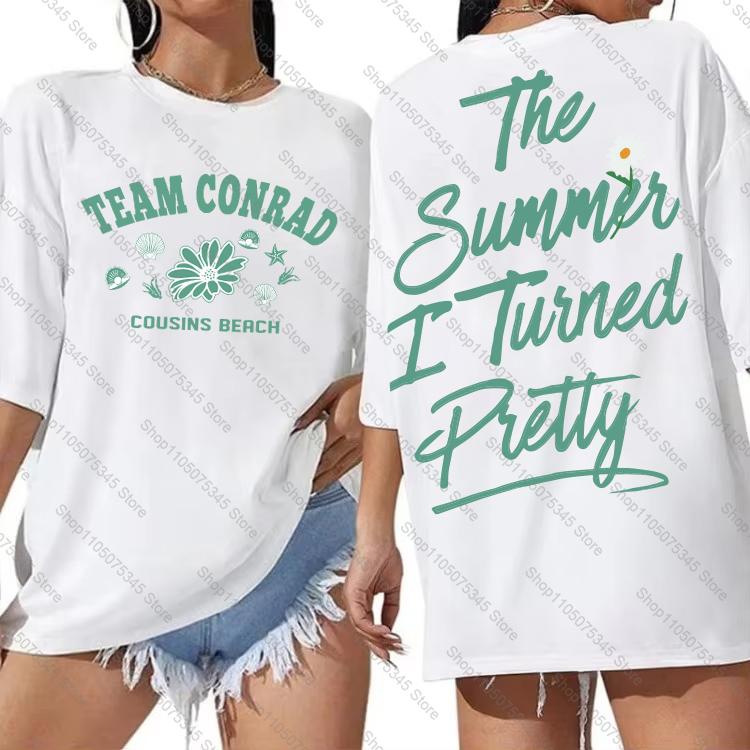 The Summer I Turned Pretty Cousins Beach Tshirt Team Jeremiah Conrad Merch Crewneck Short Sleeve Tee Women Unisexs Clothes