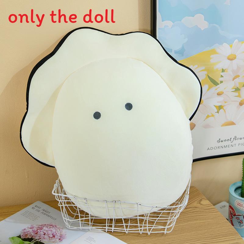 

Creative Oyster Plush Pillow With Pp Cotton Stuffing For Kids And Teens Gift Non Nipple,30cm