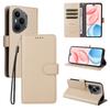 For Honor 400 Pro 5G (Global) Case RFID Blocking 3 Card Slots PU Leather Phone Cover with Wrist Strap