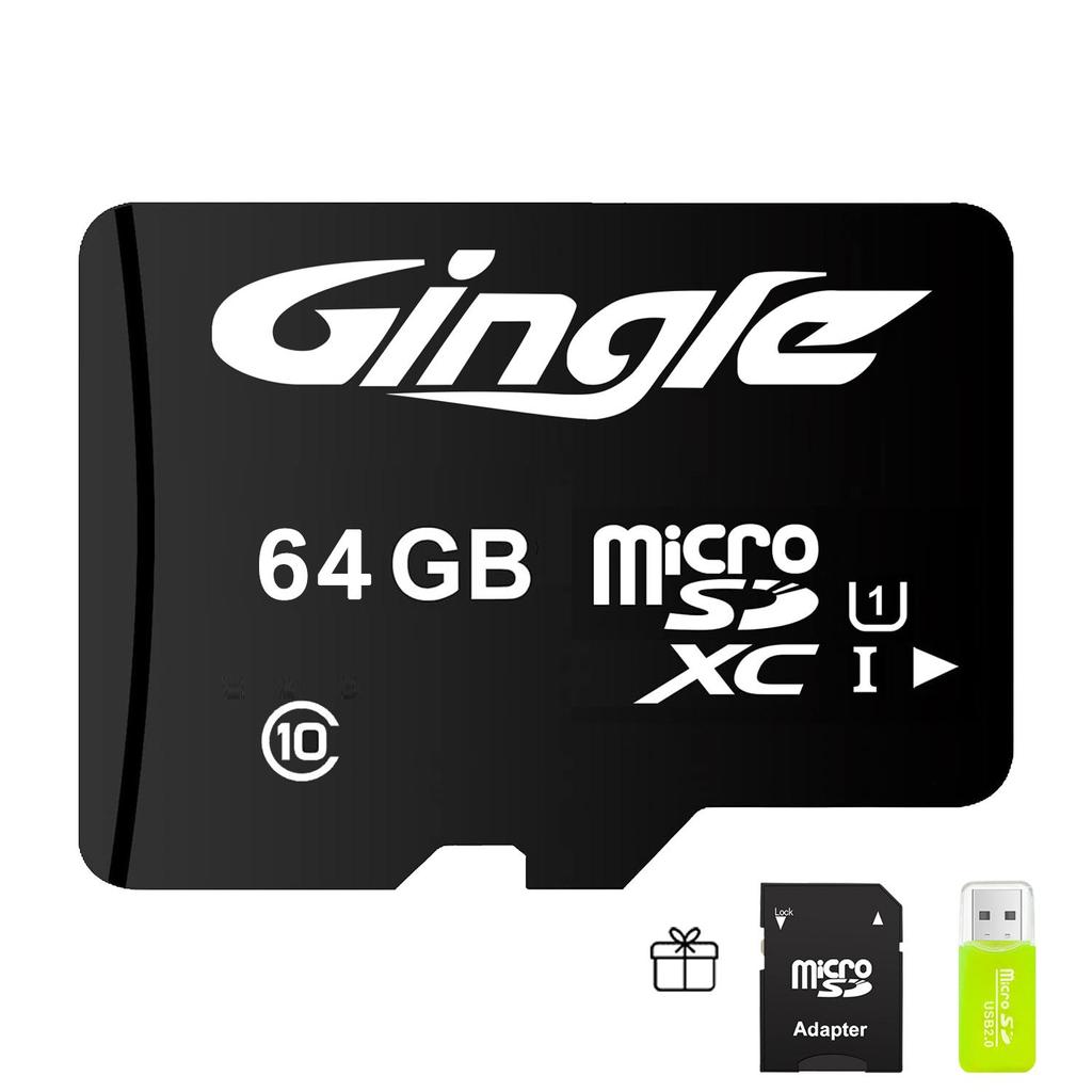 Memory Card 64GB Micro SD Card SD TF Card Flash Card Class10 Memory Card 64 GB microSD TF C10 64G SDXC + card reader SD adapter Memory Card for Phone