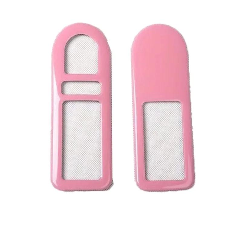 For Volkswagen vw Beetle 2001-2012 ABS red carbonfiber Inner Door Bowl Panel ide Handle Protector Cover Interior Accessories