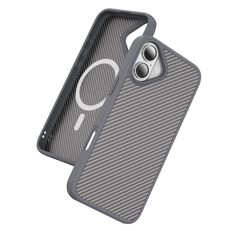 Hybrid Rugged Carbon Fiber Pattern For Magsafe Magnetic Case For iPhone 17 Air 16 E 15 14 Plus 13 12 Pro Max 11 Shockproof Cover