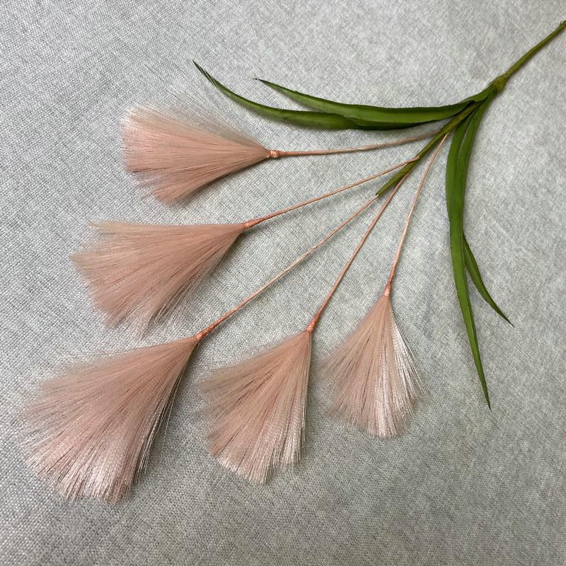 Reed Faux Feather Grass Stems For Outdoor Events And Photo Decoration Props