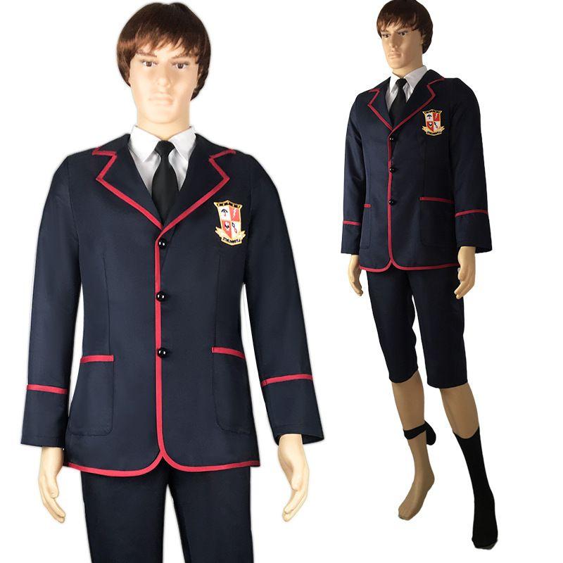 Men s Umbrella Academy Uniform Cosplay Role-Playing Costume Halloween Stage Performance Costume Source Men s Sweater XXL