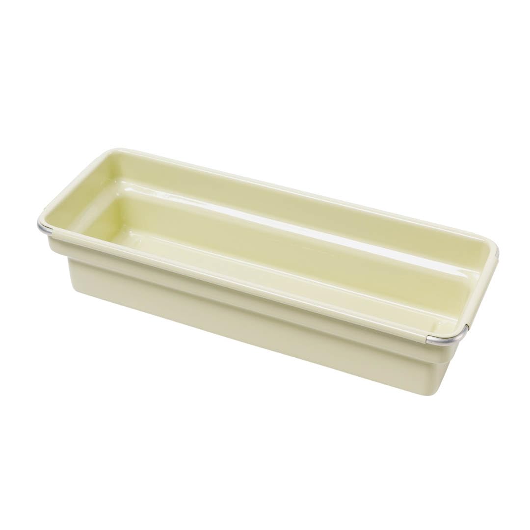 

Dalton OBLONG TRAY Steel Cutlery Tray, Ivory, 125-391