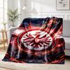 Eintracht Frankfurt Pattern Blanket for Home Decoration, Bed, Sofa, Car Travel, Camping, Suitable for All Seasons, Birthday Christmas Gift